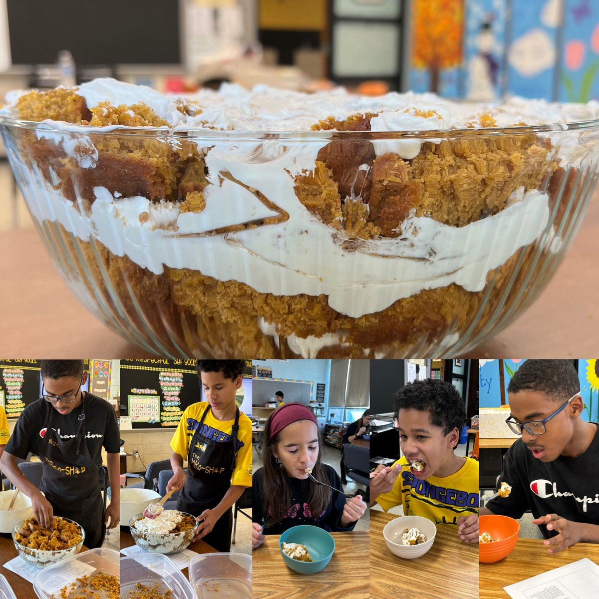 Recipe 3, pumpkin trifle. 😋