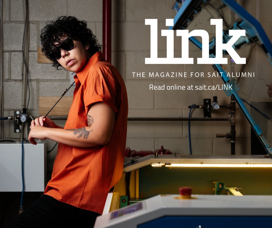 SAITAlumni's tweet photo. Discover the Fall 2024 issue of LINK Magazine π Featuring inspiring stories of SAIT grads in tech, trades, business and more. Read it here βΆοΈ https://t.co/ldhEagLLHX @SAIT #LINKMagazine #SAITAlumni https://t.co/4ilAtacvwV