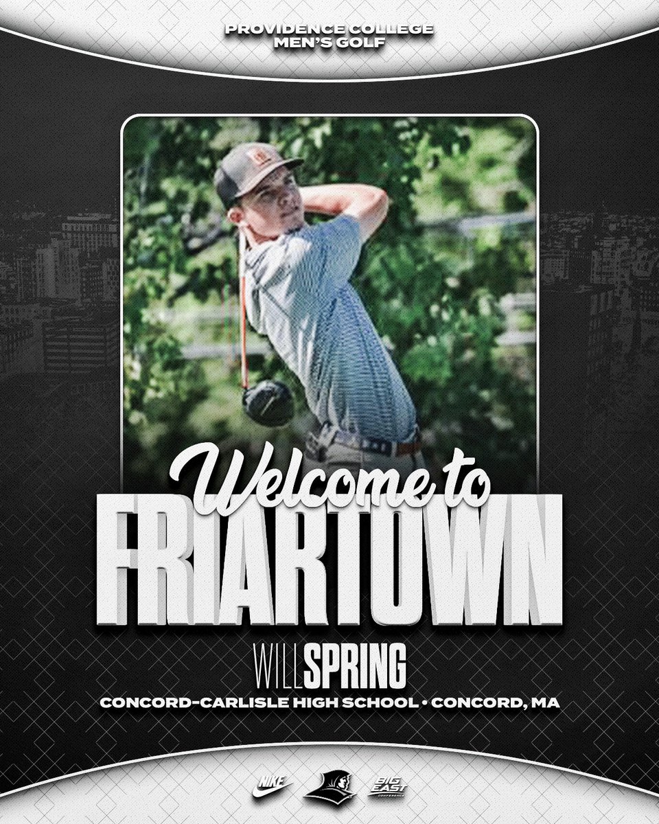 pcfriarsmgolf's tweet image. Providence College Men’s Golf is officially back, and we’re proud to welcome our first two commits, Will Spring and Callan Fahey, to Friartown! We're ecstatic to have them join! #GoFriars ⛳️🏌️♂️