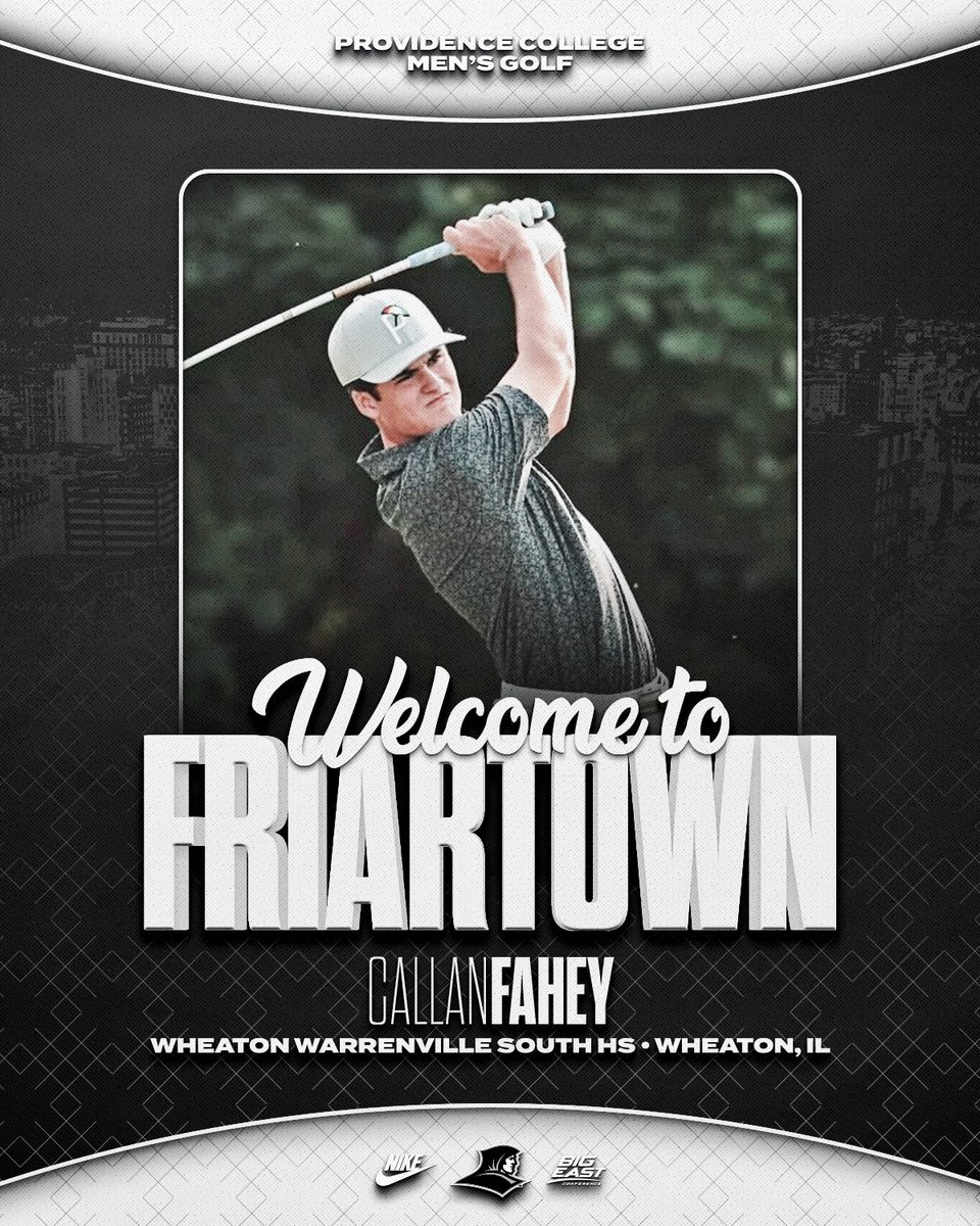 pcfriarsmgolf's tweet image. Providence College Men’s Golf is officially back, and we’re proud to welcome our first two commits, Will Spring and Callan Fahey, to Friartown! We're ecstatic to have them join! #GoFriars ⛳️🏌️♂️