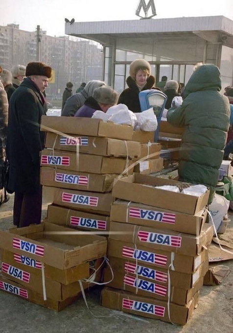 MRPA
make russia poor again...
this was the only reason that russia survived in the 1990s 
free stuff from the USA
never again, let them fall this time
