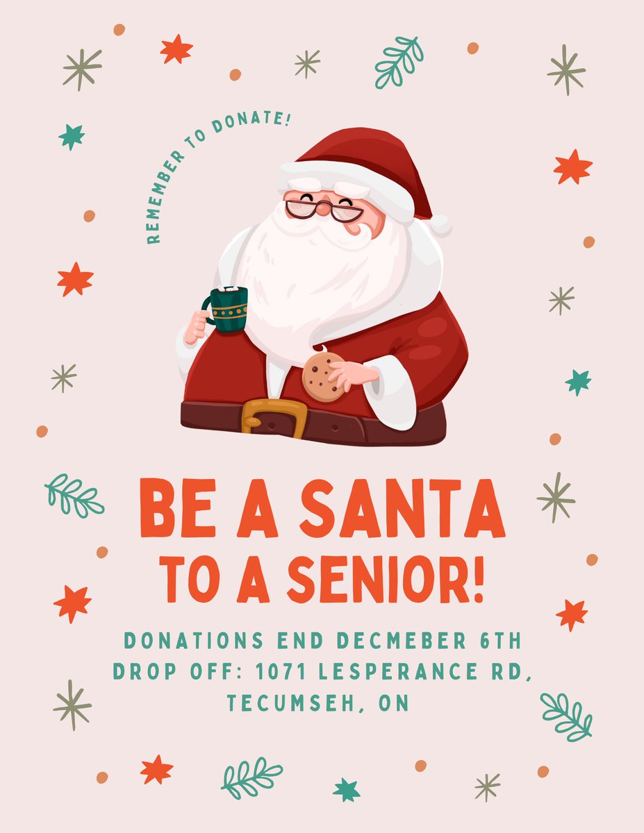 Remember to donate before the deadline December 6th! 🎅🏼 #Beasantatoasenior #Windsoressex