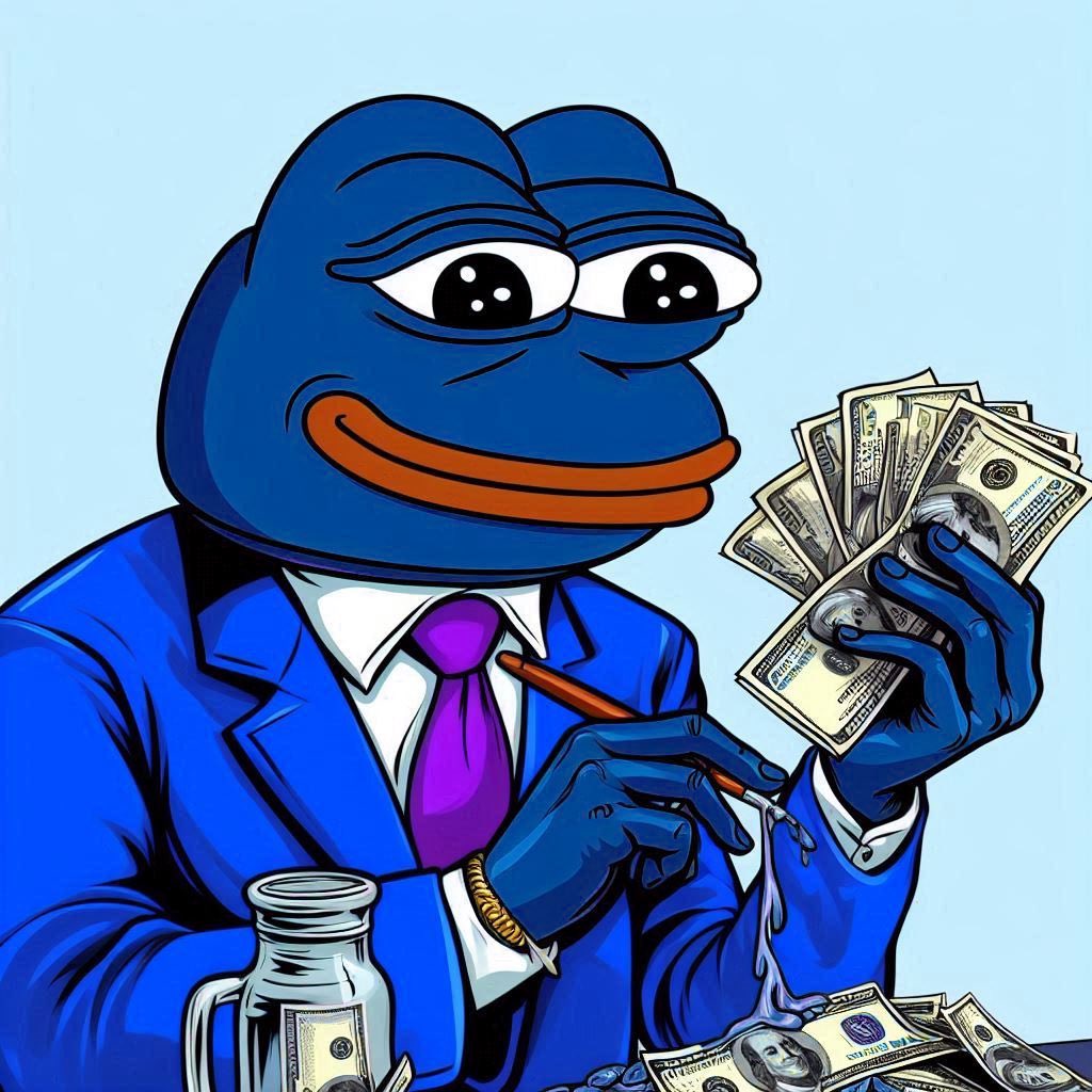 Oh boi, this frog is so primed to explode one day.

- it has the highest marketcap to liquidity-ratio of all memes on #Arbitrum 

 125k Market-Cap an 95k in Liquidity!!! lol that's just insane

$pepe #pepeOnArb #pepeLeBlue