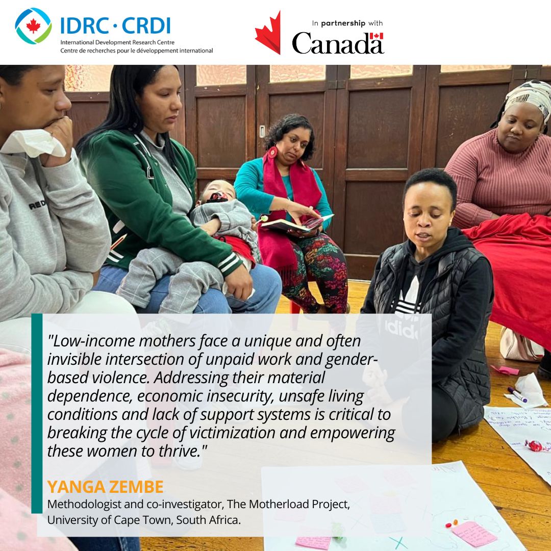 IDRC | CRDI (@idrc_crdi) on Twitter photo On #InternationalDayForTheEliminationOfViolenceAgainstWomen consider how addressing unpaid care work can empower women and foster safer communities.
Learn more about #ScalingCareInnovations, with <a href="/CanadaDev/">Development Canada</a>: bit.ly/40ZtsfF
#16Days #NoExcuse On #InternationalDayForTheEliminationOfViolenceAgainstWomen consider how addressing unpaid care work can empower women and foster safer communities.
Learn more about #ScalingCareInnovations, with <a href="/CanadaDev/">Development Canada</a>: bit.ly/40ZtsfF
#16Days #NoExcuse