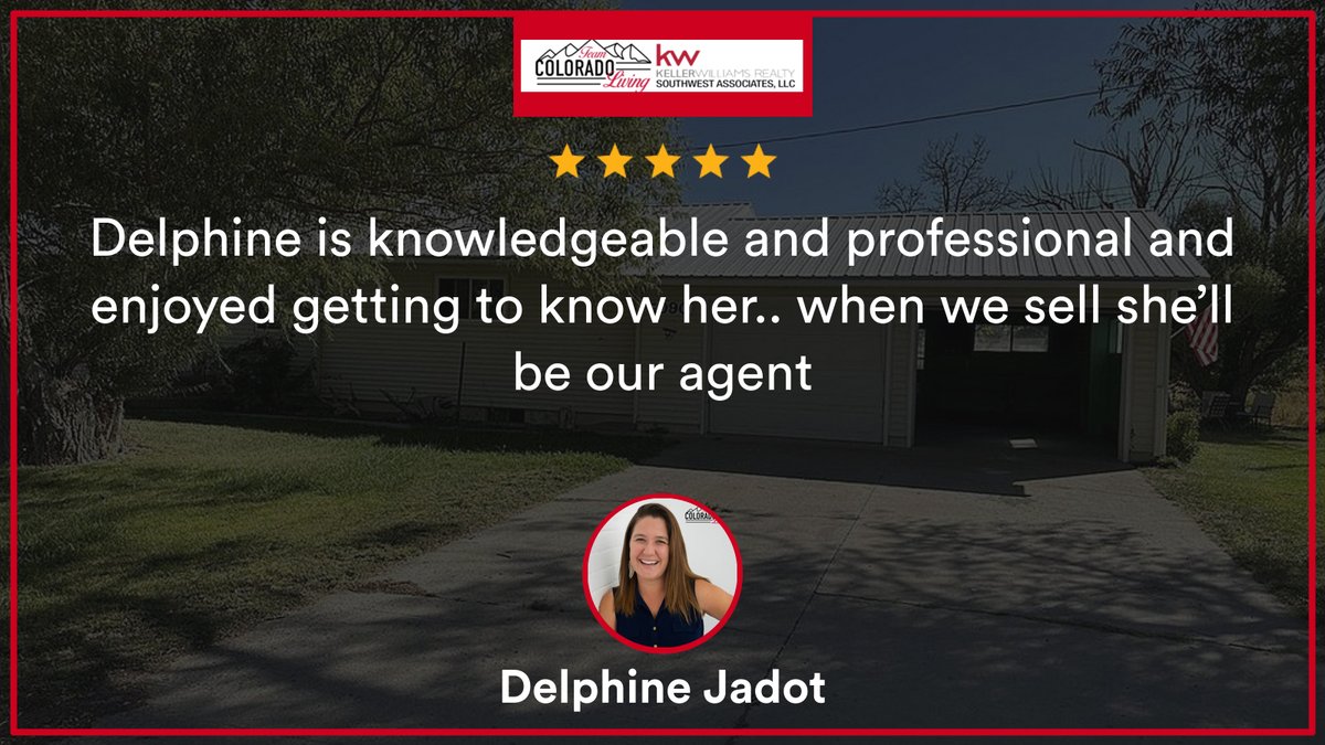 TeamCoLiving's tweet photo. My latest RateMyAgent review in Delta.
CAR  FA.100086780
https://t.co/nLoxRZoxdO

...
#ratemyagent #realestate #Keller_Williams_Realty_Southwest_Associates_LLC__Montrose https://t.co/eRUXCQjKKv