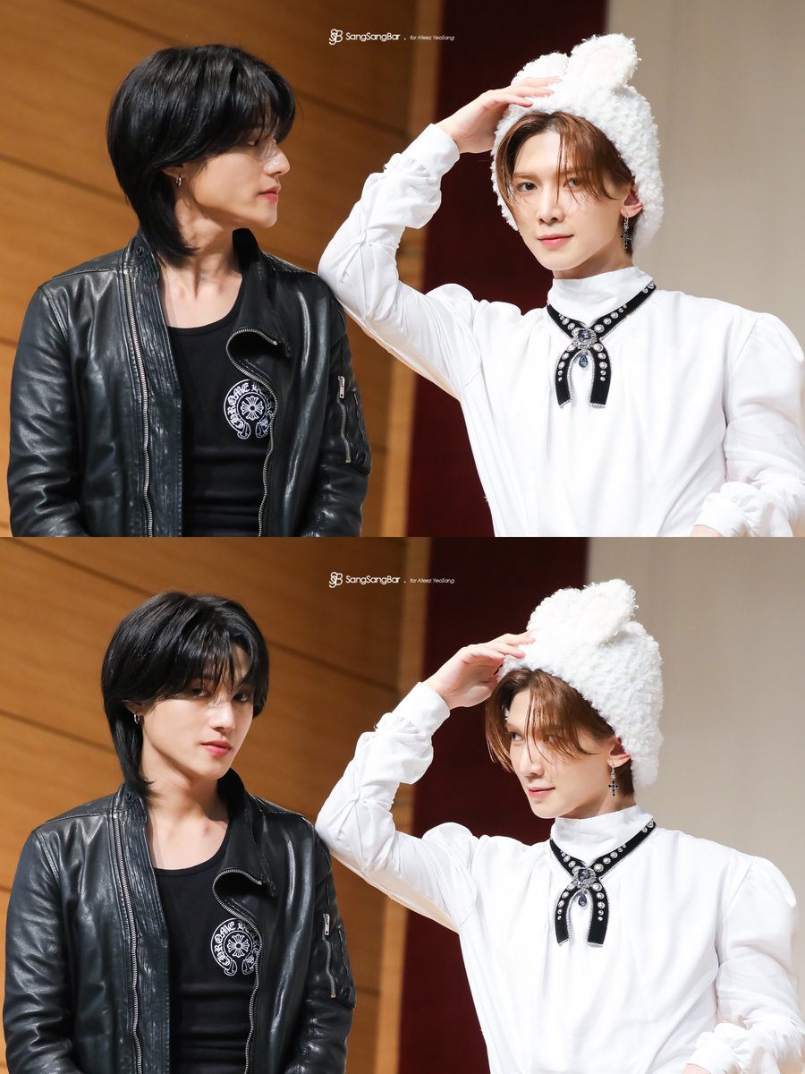 SangSangBar615's tweet photo. 241124 사운드웨이브 팬싸 HQ

여우즈 = 🖤🤍
——————————
우영아~ 생일 축하해!🥳

#ATEEZ #에이티즈 #우영 #WOOYOUNG
#여상 #YEOSANG https://t.co/o1T1jKYd7e
