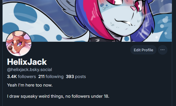 "Professional himbo" helix tweet media