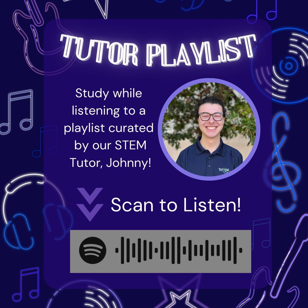 Clovis_TC's tweet image. Tutor Playlist! Scan the Code with the Spotify app to check out Johnny&apos;s &quot;just a chill guy&quot; playlist! #cloviscommunity #tutorialcenter #tutor #STEM @cloviscrush @cloviscollege #playlists #music