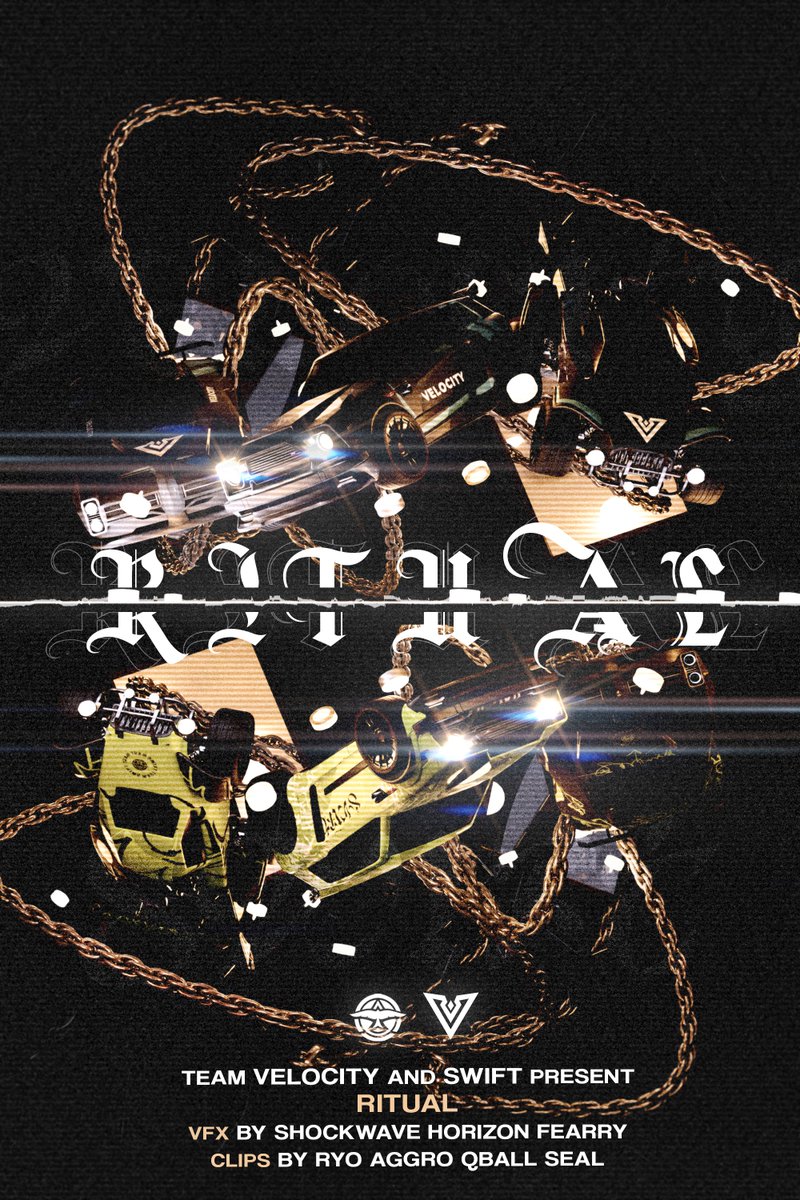 RITUAL⚡️ Nov. 30th

🎨Lawless
📹Shockwave, Horizon, Fearry
🎮Velocity Qball &amp; Seal
🎮SwiFT Ryo &amp; Aggro