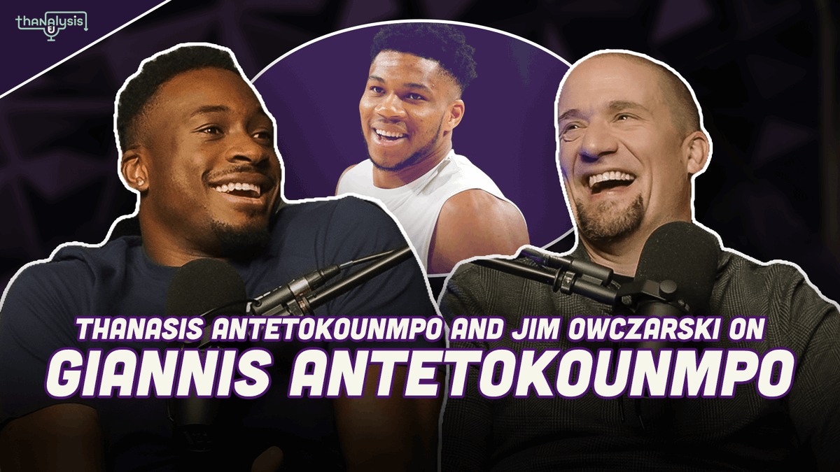 "I can't measure your heart. I can't measure your work ethic..."

<a href="/Thanasis_ante43/">T. Antetokounmpo</a> BREAKS DOWN <a href="/Giannis_An34/">Giannis Antetokounmpo</a>'s game, and the WORK he put in to become one of the best in the world. #NBA #Bucks 🌎🏀

youtu.be/WZLw-rcQSNs?si…