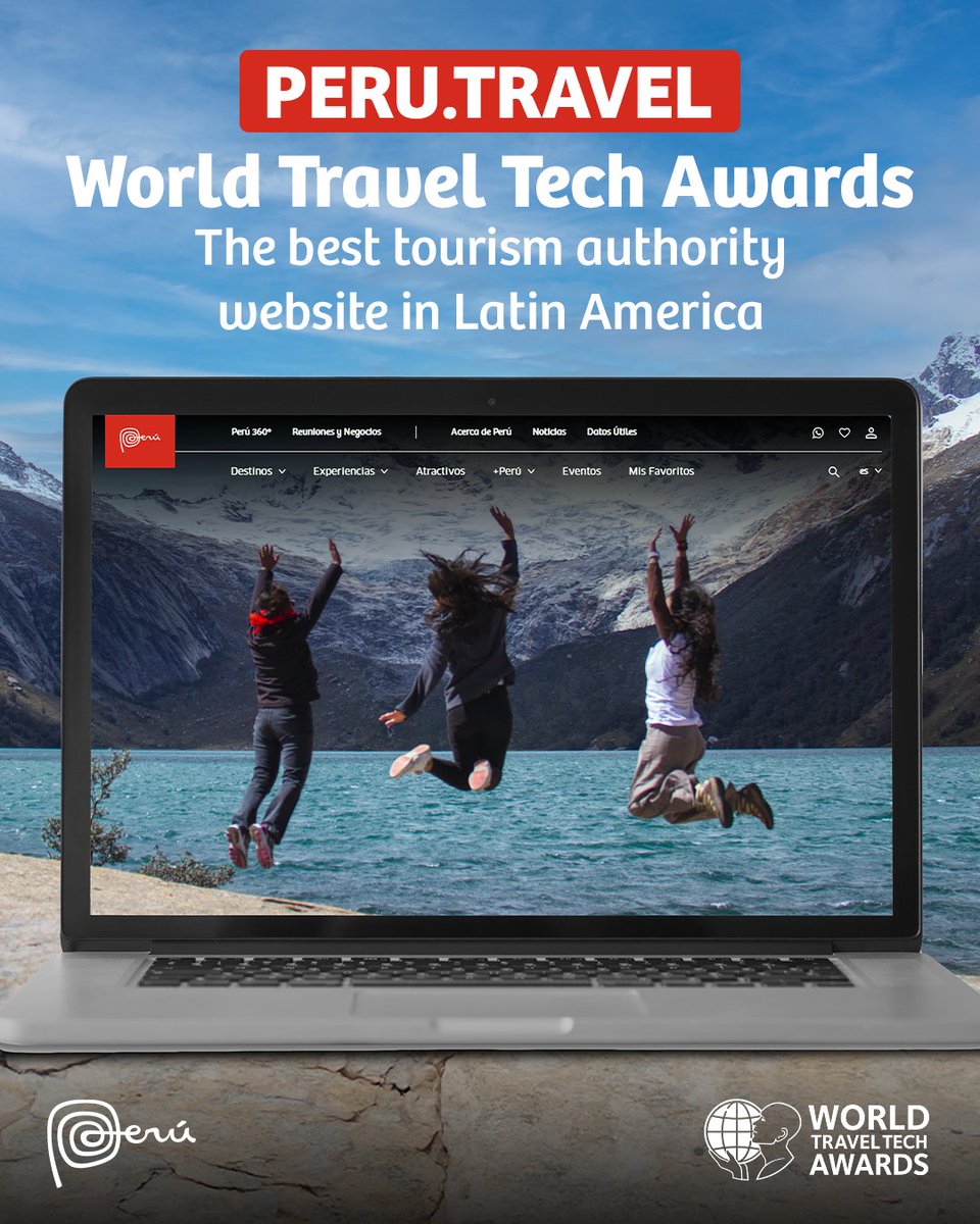 The official tourism portal in Peru, Peru.travel, has just been recognized at the World Travel Tech Awards, with the Latin America's Best Tourism Authority Website 2024 award. 🏆

Learn more about it here: peru.travel/en/news/2154