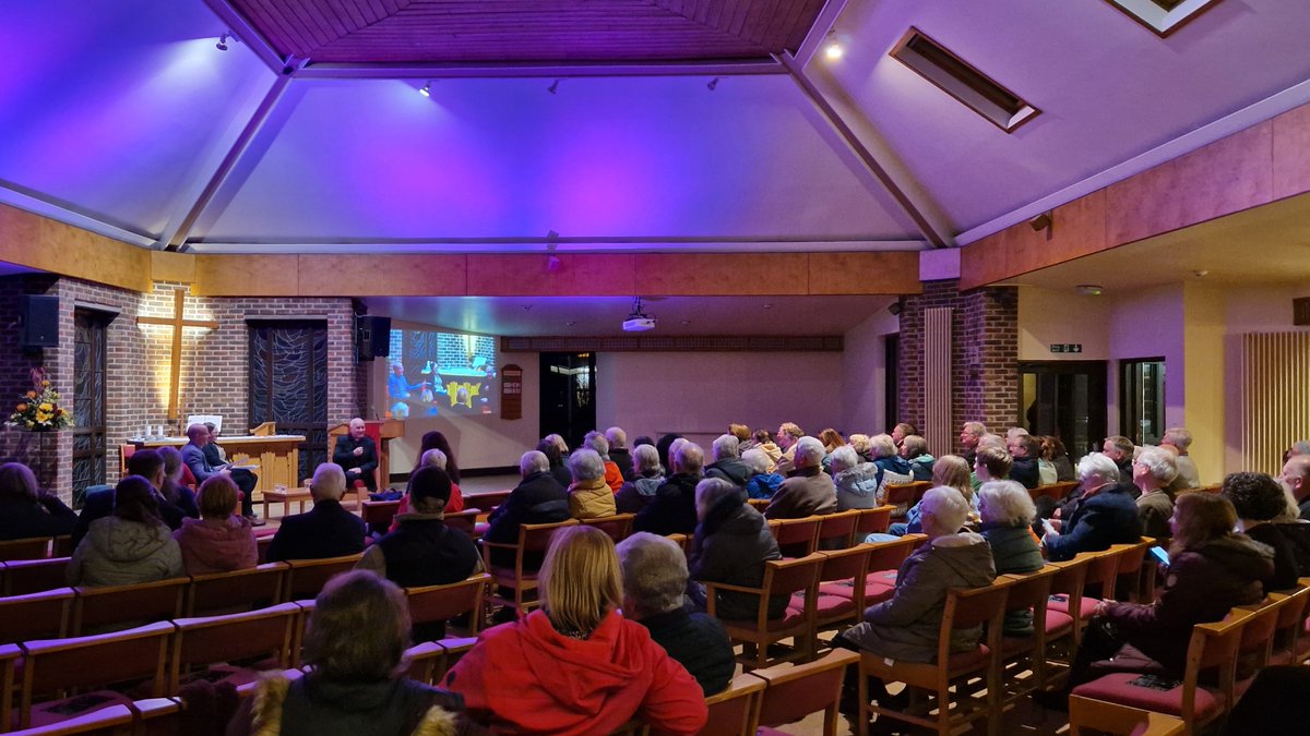 StBoundary's tweet photo. 1/5 As part of his visit to @diocswellnott this weekend we were thrilled to welcome @CottrellStephen The Archbishop of York, the Most Revd Stephen Cottrell to St Paul's on Saturday evening. https://t.co/u6cEnrUP86