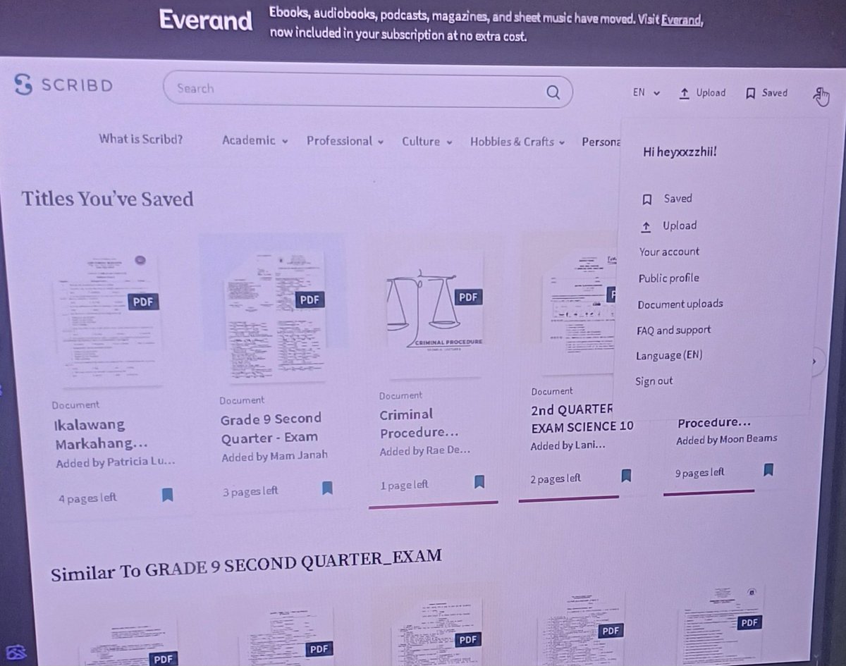 Vouch <a href="/8iishane/">open, can do rush sa onhand | check my pinned post</a> 1m scribd #sachaproofsandfeedbacks thank u!