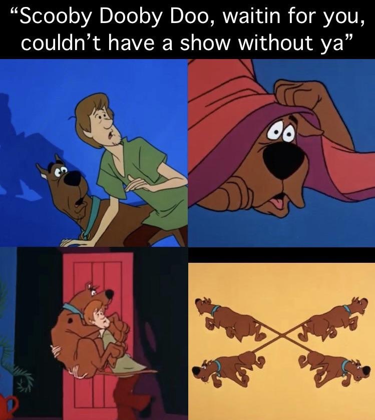 scoobyhistory's tweet photo. The old theme song is straight facts 😤 https://t.co/W179utO2cU