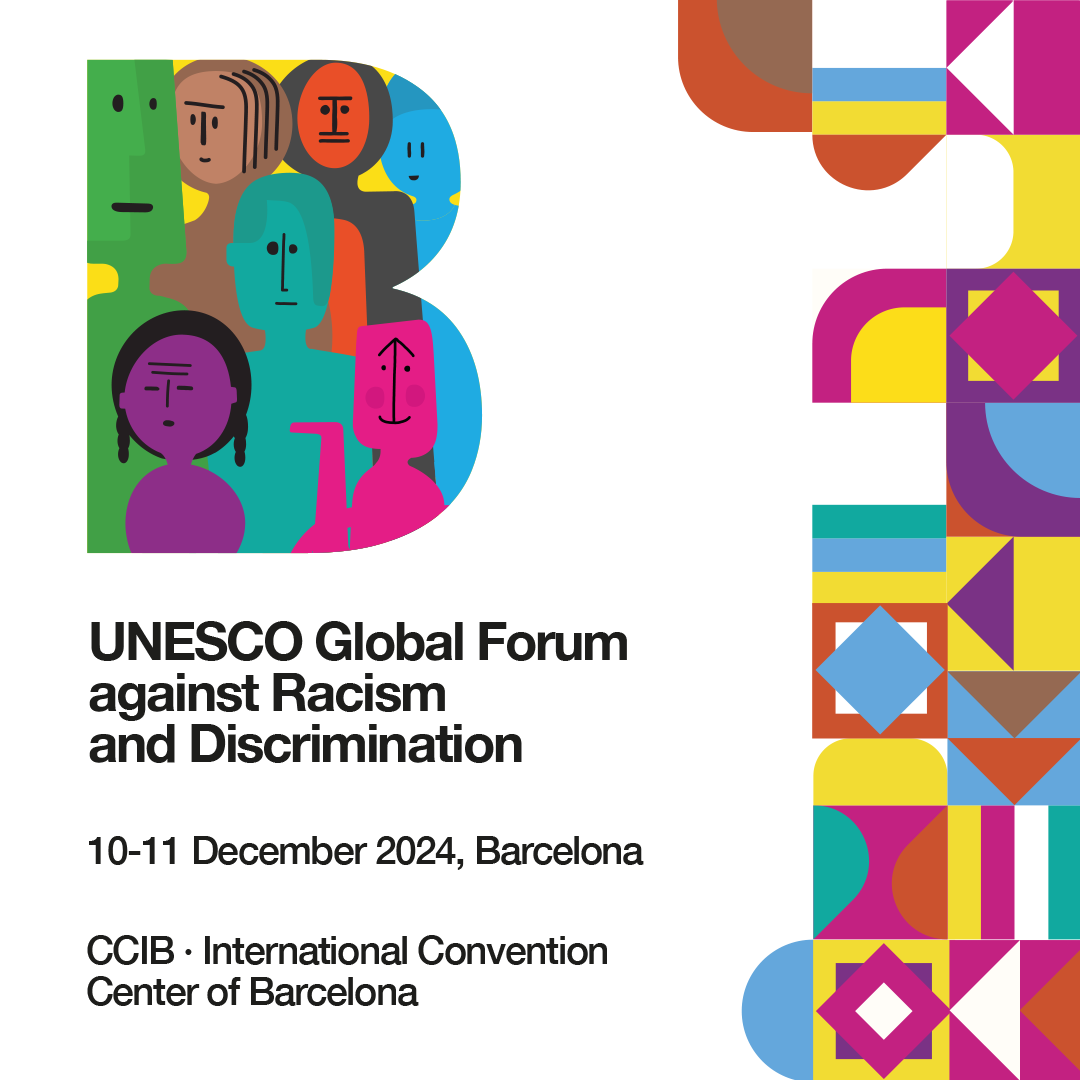 COUNTDOWN! ⏳

Barcelona is hosting the 4th <a href="/UNESCO/">UNESCO 🏛️ #Education #Sciences #Culture 🇺🇳</a> Forum against Racism &amp; Discrimination on Dec 10–11, gathering global changemakers.

Discover how, together, we can drive policies that transform lives!

ℹ️More details: globalforumagainstracism.org  #FightRacism