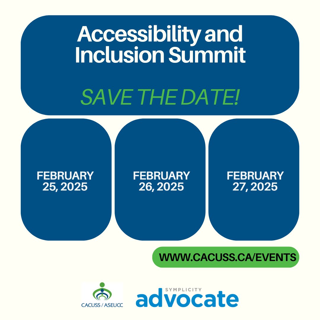 CACUSS/ASEUCC tweet media