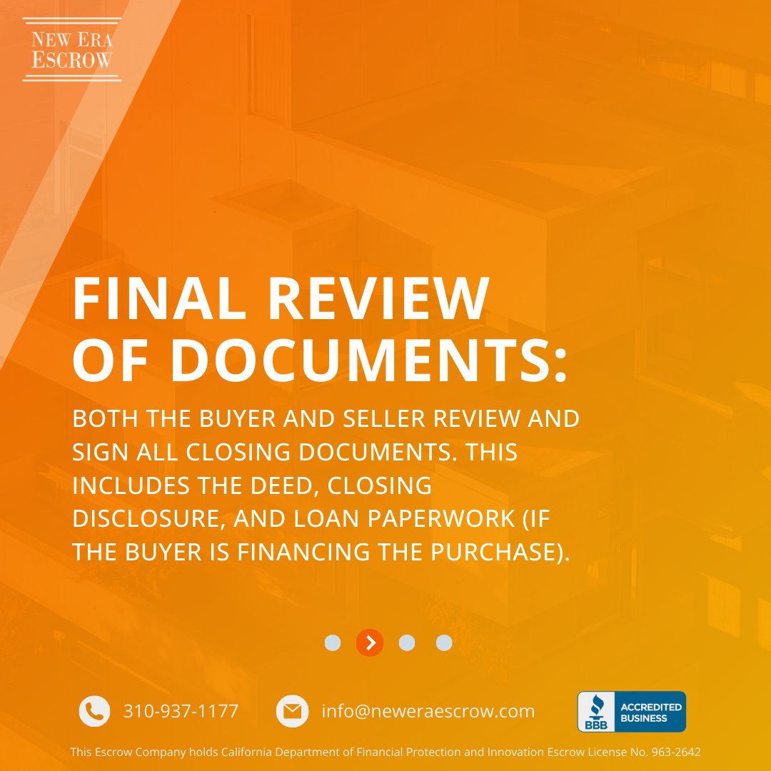 neweraescrow_'s tweet image. What really happens at escrow closing? 🤔 Final reviews, fund transfers, and title handovers!

Get the full scoop now by visiting us at neweraescrow.com 🔑 #Escrow101 #HomeBuyerTips #RealEstateMadeEasy

#neweraescrow #realestate #premiumexperience #minorityowned