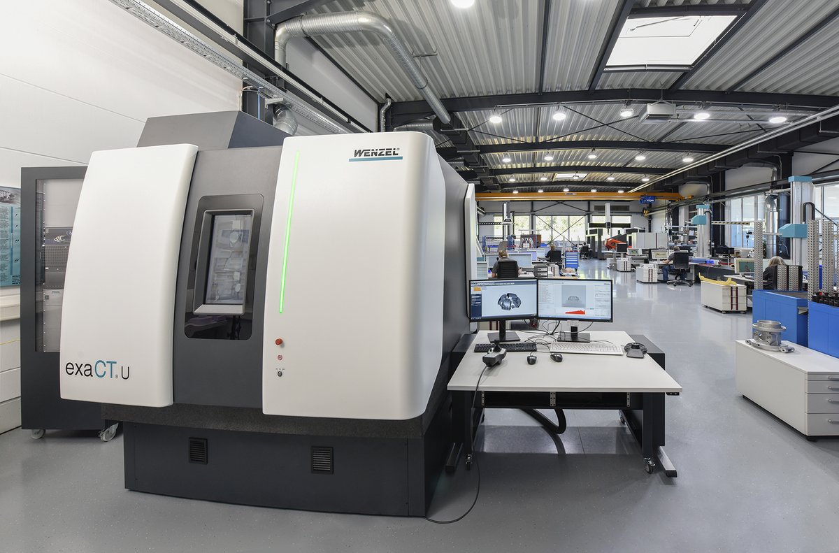 #MachineMonday: Discover computed tomography with the WENZEL exaCT U! 🖤💛
✔️ Large measuring volume for dense components
✔️ Compact, high-performance design
✔️ Fully automated, cost-efficient workflows

🎥 Watch the video: youtube.com/watch?v=f1z6zl…
#metrology #NTD #CT