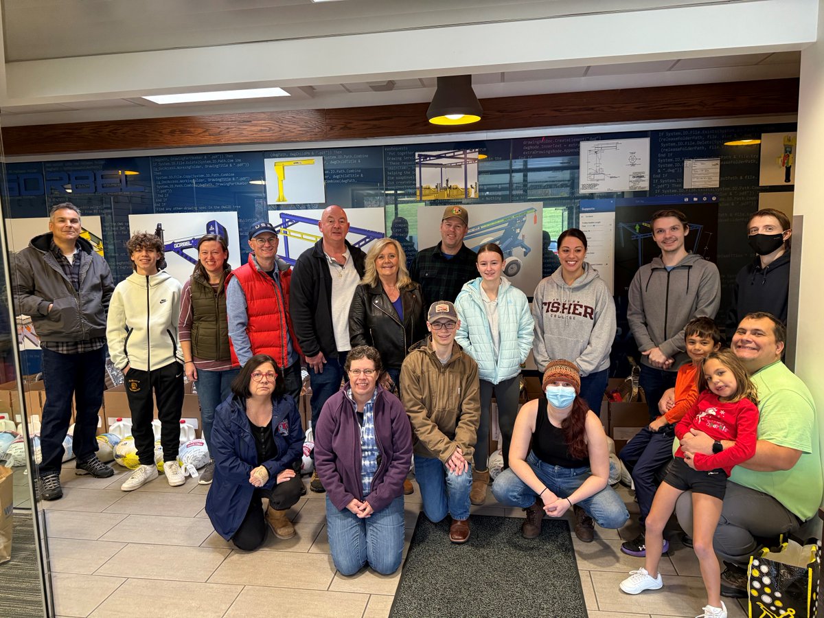 Gorbel® is #Grateful for Those Who Help Us #GiveBack 🤝

For twenty years, we have proudly partnered with the Dimitri House and Cameron Community Center to bring Thanksgiving dinner to families in Rochester!

#SeasonOfGiving #Thanksgiving #CommunitySupport #GiveThanks