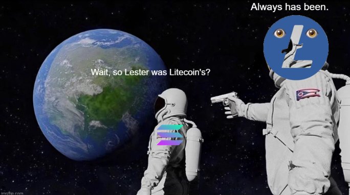 $LESTER - Litecoin Mascot tweet media