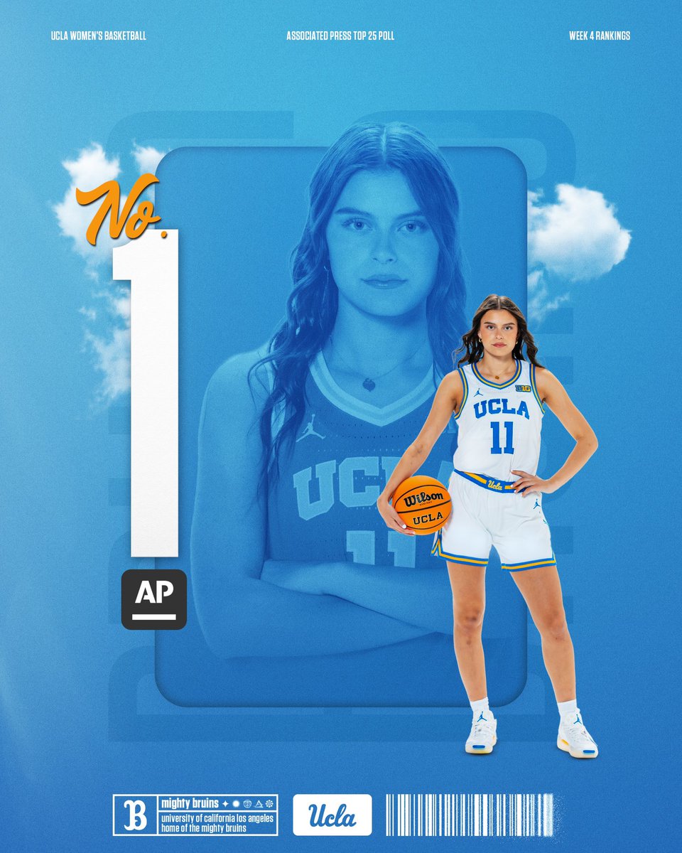 UCLAWBB's tweet photo. There’s a new No. 1️⃣ 👀

#GoBruins https://t.co/DSVTYVAYgc