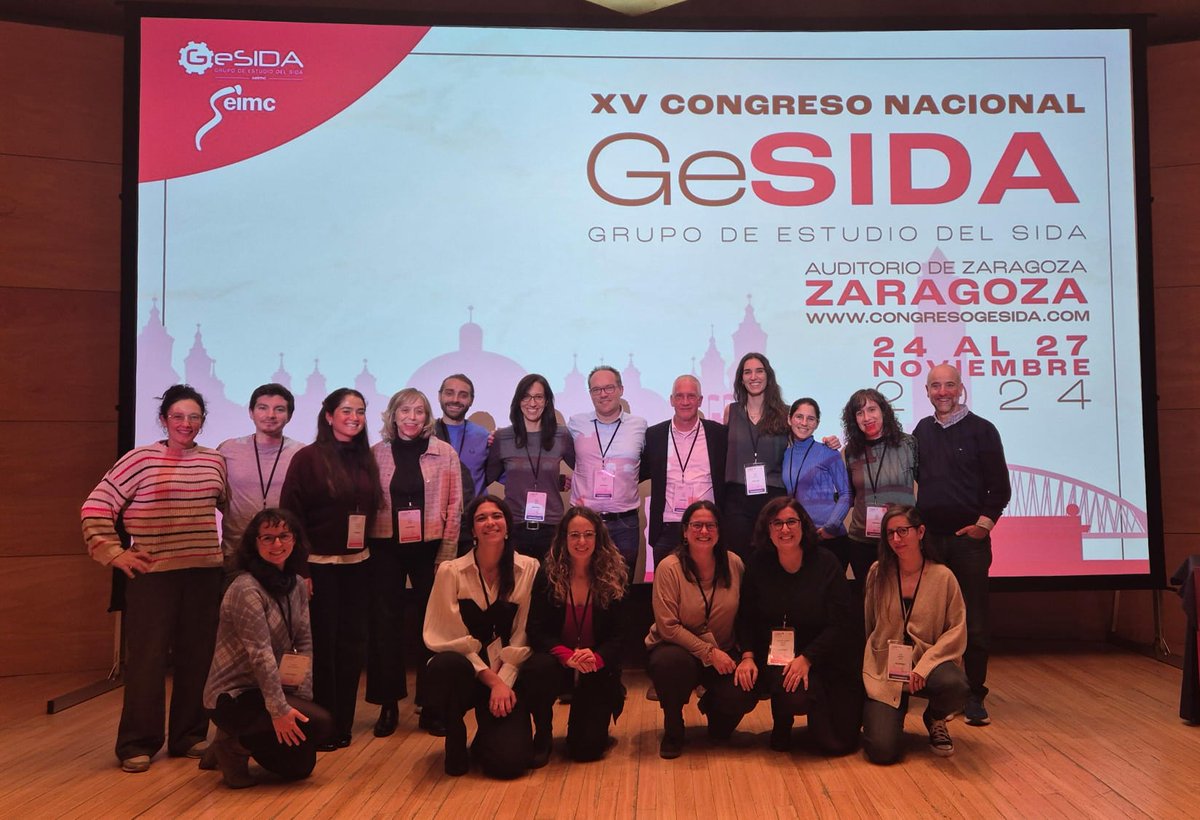IrsiCaixa (@irsicaixa) on Twitter photo 🗣️ Desde ayer y hasta el miércoles, el equipo de #IrsiCaixa participa en el congreso de <a href="/GeSIDA_SEIMC/">GeSIDA-SEIMC</a>, presentando y compartiendo los últimos avances en la investigación del VIH.
¡Qué orgullo de equipo! 💪 🗣️ Desde ayer y hasta el miércoles, el equipo de #IrsiCaixa participa en el congreso de <a href="/GeSIDA_SEIMC/">GeSIDA-SEIMC</a>, presentando y compartiendo los últimos avances en la investigación del VIH.
¡Qué orgullo de equipo! 💪