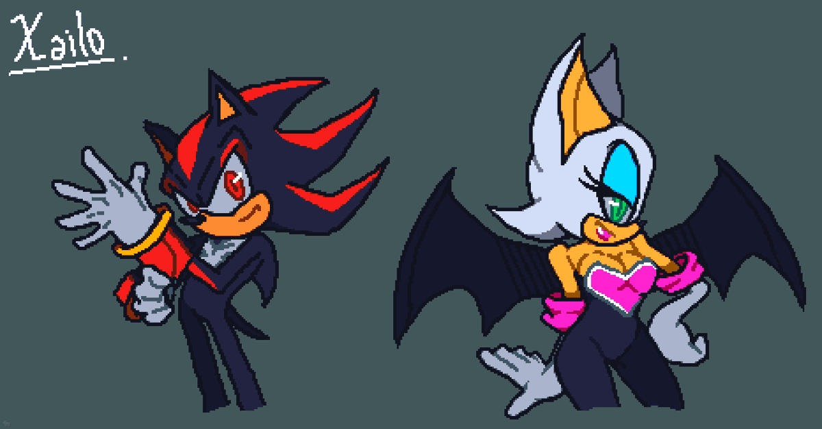 Shadow and Rouge
#SonicTheHedgehog #ShadowTheHedgehog #fanart