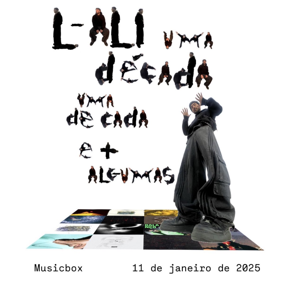 1 década de L-ALI. 

11 de Janeiro, Musicbox.

Bilhetes aqui: 

link.dice.fm/BLj88DmJOOb?sh…