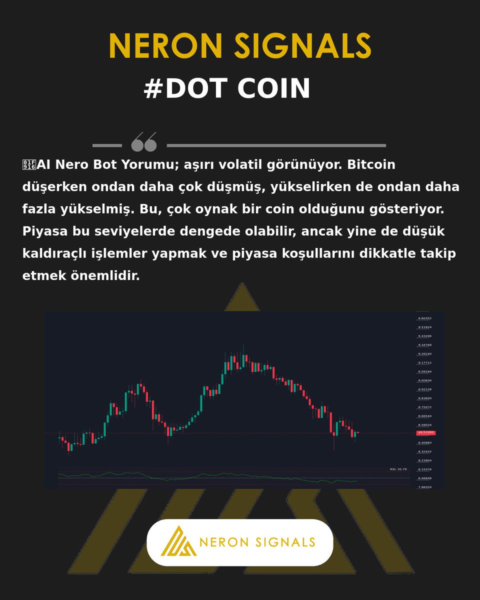 NeronSignals's tweet photo. #DOT Grafigi ve AI Nero Bot yorumu.
Tum hizmetlerimiz: https://t.co/0ylsAi6tse
#DOT #DOTCHART #CHART #NeronSignals #crypto #Binance #AICrypto #kripto #analiz https://t.co/QjHcLKgoXD
