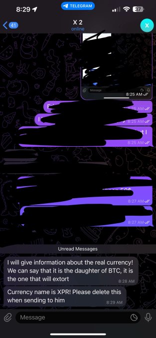 EverGoatt's tweet image. @888fenix  is A COMPLETE TOTAL SCAMMER. dont fall for his special &quot;project&quot; I have someone that got scammed by him and Im letting everyone know that the special coin is &quot;XPR&quot;. What a complete joke.