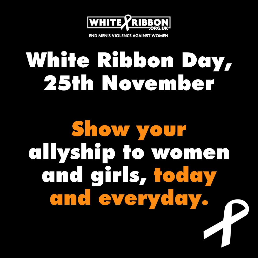 Today is White Ribbon Day.

I know we need to do more to tackle the epidemic of violence against women &amp; girls.

I am committed to working locally with the police, council, schools and businesses to end this violence.