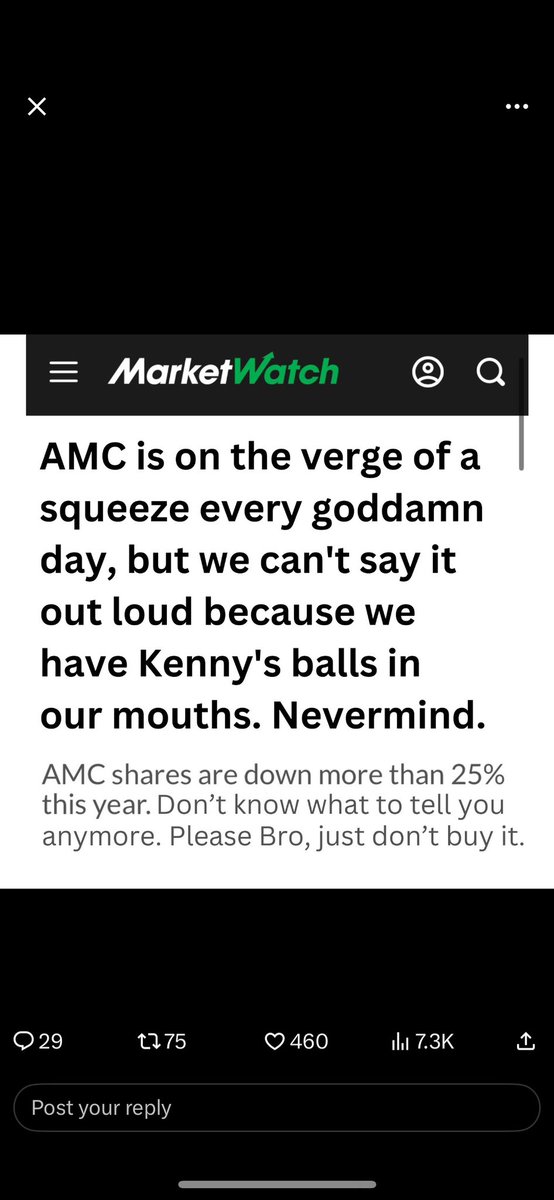 VetoRoyale's tweet photo. $AMC
🤣 https://t.co/jrFElDf0Qw