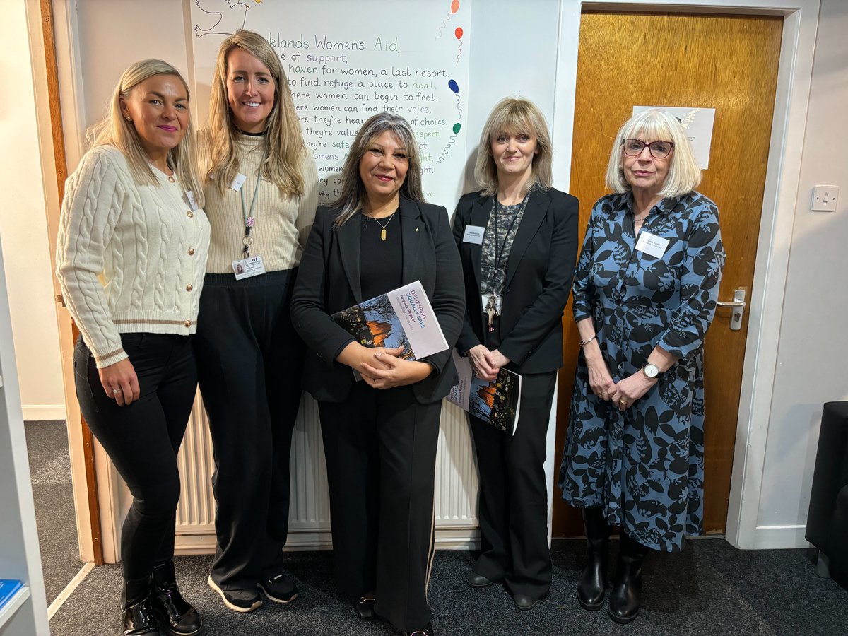 Today marks the start of 16 Days of Activism to tackle      violence against women and girls.

Equalities Minister visited <a href="/MonklandsWA/">Monklands Womens Aid</a> to see how they are supporting women and children experiencing domestic abuse.