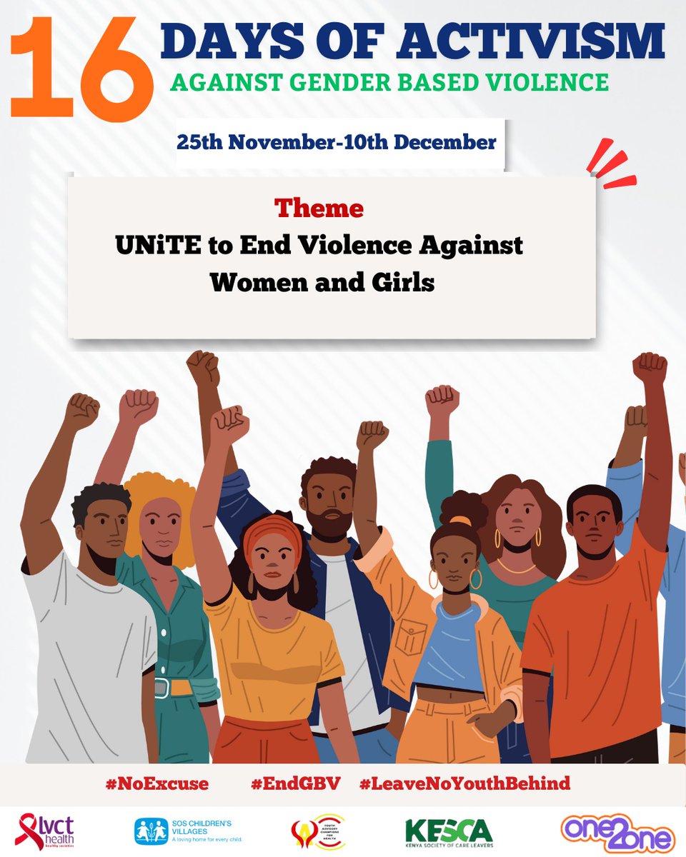 "Break the silence, end the violence. #16Days #EndGBV"