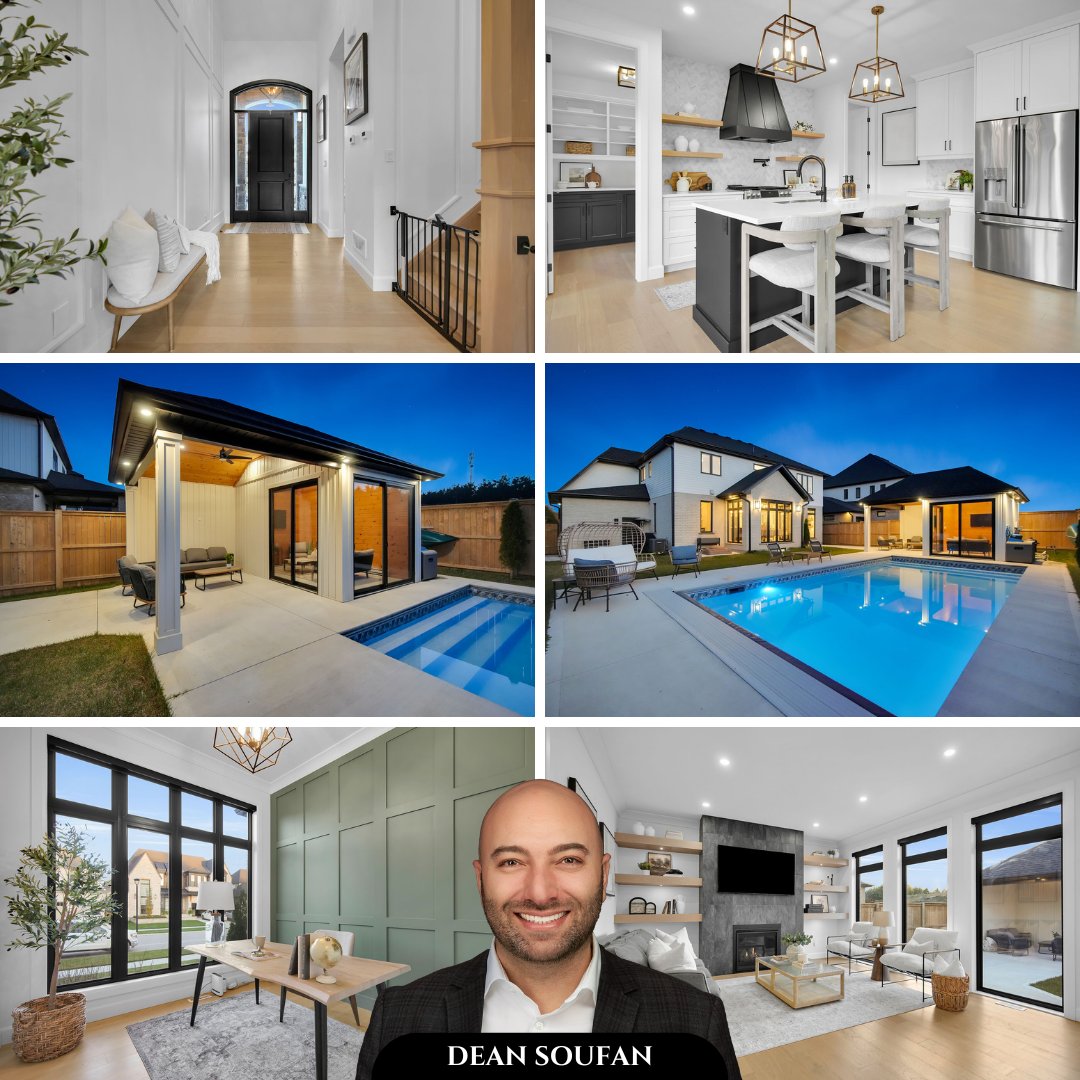 DeanSoufan's tweet photo. 📣Coming soon!
🏡 2540 Kains Road
💰 List Price $1,449,900
✅3+1 Bedrooms
✅3.5 Bathrooms
✅Finished Basement 
✅Inground Salt Water Pool 16’ x 30’ w/motorized cover
✅Cabana 12’ x 20’- heated for winter use 
✅Hot Tub ready w/concrete pad &amp; electrical connection
✅Triple Garage https://t.co/jkRX3tcS0j