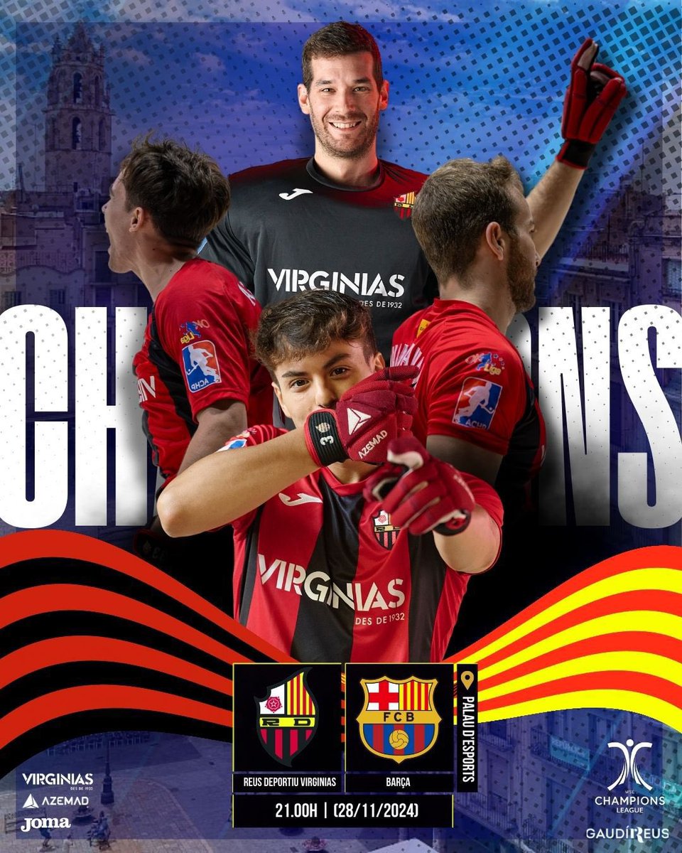 Reus Deportiu (@reusdeportiu) on Twitter photo ๐๐๐ฬ๐๐๐๐ ๐๐ ๐๐๐๐๐๐๐๐๐ ๐๐
Comencem ๐ฏ๐๐ง๐๐ ๐โ๐๐ง๐ญ๐ซ๐๐๐๐ฌ per al Clร ssic davant el Barรงa de Champions League.
๐ Dijous, 28 de novembre (28/11/2024)
โฐ 21.00h
๐ <a href="/FCBhoquei/">Barรงa Hoquei</a>
๐ซ Entrades a 10โฌ a web, online i recepciรณ. ๐๐๐ฬ๐๐๐๐ ๐๐ ๐๐๐๐๐๐๐๐๐ ๐๐
Comencem ๐ฏ๐๐ง๐๐ ๐โ๐๐ง๐ญ๐ซ๐๐๐๐ฌ per al Clร ssic davant el Barรงa de Champions League.
๐ Dijous, 28 de novembre (28/11/2024)
โฐ 21.00h
๐ <a href="/FCBhoquei/">Barรงa Hoquei</a>
๐ซ Entrades a 10โฌ a web, online i recepciรณ.