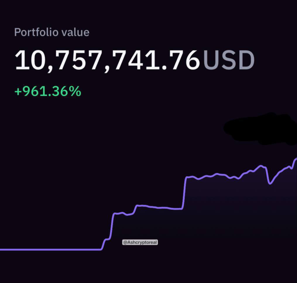 I FINALLY DID IT !!!

Today I have officially reached a 
networth of $10M in crypto and 
thanks to memecoins.

Thanks to everyone for supporting 
me on this tough and bumpy journey.

Special thanks to my dad for sending me $50M, my portfolio is now $10.7M.

Few understand this 😂