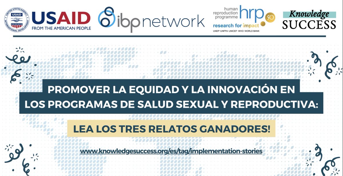 @IBP_network (@ibp_network) on Twitter photo Necesitas inspiración para tu programa de SSR? 💡
¡Sumérgete en las ideas compartidas en las 3 historias de implementación ganadoras, publicadas con la <a href="/ibp_network/">@IBP_network</a>!
Lee los consejos de tus colegas sobre PF/SR haciendo clic en el siguiente enlace: knowledgesuccess.org/es/tag/impleme… Necesitas inspiración para tu programa de SSR? 💡
¡Sumérgete en las ideas compartidas en las 3 historias de implementación ganadoras, publicadas con la <a href="/ibp_network/">@IBP_network</a>!
Lee los consejos de tus colegas sobre PF/SR haciendo clic en el siguiente enlace: knowledgesuccess.org/es/tag/impleme…