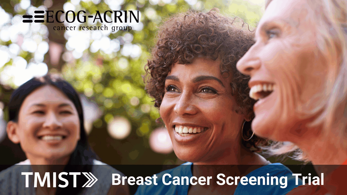 ECOG-ACRIN Cancer Research Group (@eaonc) on Twitter photo Imagine a future where #breastcancer screening is tailored to your individual risk factors. The TMIST trial could help make this possible. Learn more: bit.ly/tmist #bcsm #TMIST4BC cc: <a href="/RadiologyACR/">American College of Radiology</a> @NCIprevention Imagine a future where #breastcancer screening is tailored to your individual risk factors. The TMIST trial could help make this possible. Learn more: bit.ly/tmist #bcsm #TMIST4BC cc: <a href="/RadiologyACR/">American College of Radiology</a> @NCIprevention
