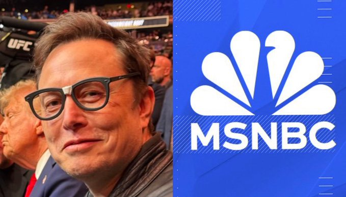 LeoSator's tweet image. Elon is buying MSNBC using the same format &amp;amp; Presenters 🥴My SHIT NEWS Broadcasting Company. To keep us reminded of how the Demoncrats lost the PLOT 😆