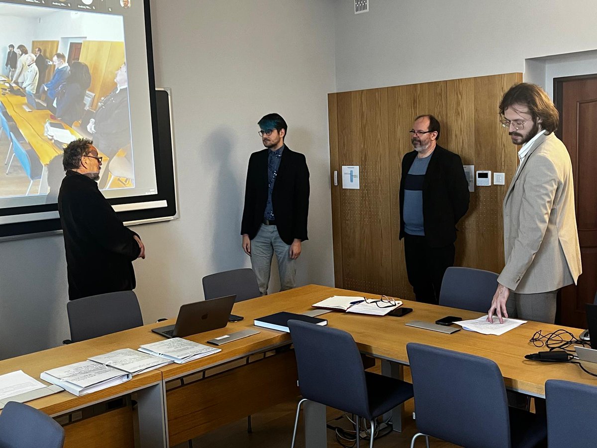 Franciszek Krawczyk (@franciszekkraw2) on Twitter photo Today the council of the faculty of philosophy (<a href="/philosophyAMU/">Wydział Filozoficzny UAM</a> ) at <a href="/UAM_Poznan/">UAM Poznań</a> granted me a PhD degree!
Last week I successfully defended my thesis "Science without center? Resistance against domination of the center in academic peripheries" in Polish 1/2 Today the council of the faculty of philosophy (<a href="/philosophyAMU/">Wydział Filozoficzny UAM</a> ) at <a href="/UAM_Poznan/">UAM Poznań</a> granted me a PhD degree!
Last week I successfully defended my thesis "Science without center? Resistance against domination of the center in academic peripheries" in Polish 1/2