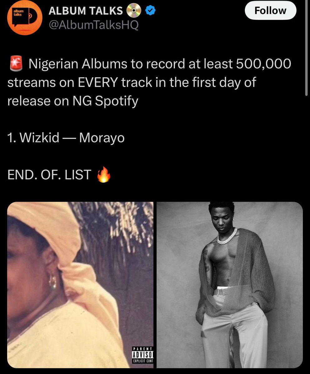 Media and Entertainment Lawyer - Tega.Esq tweet media