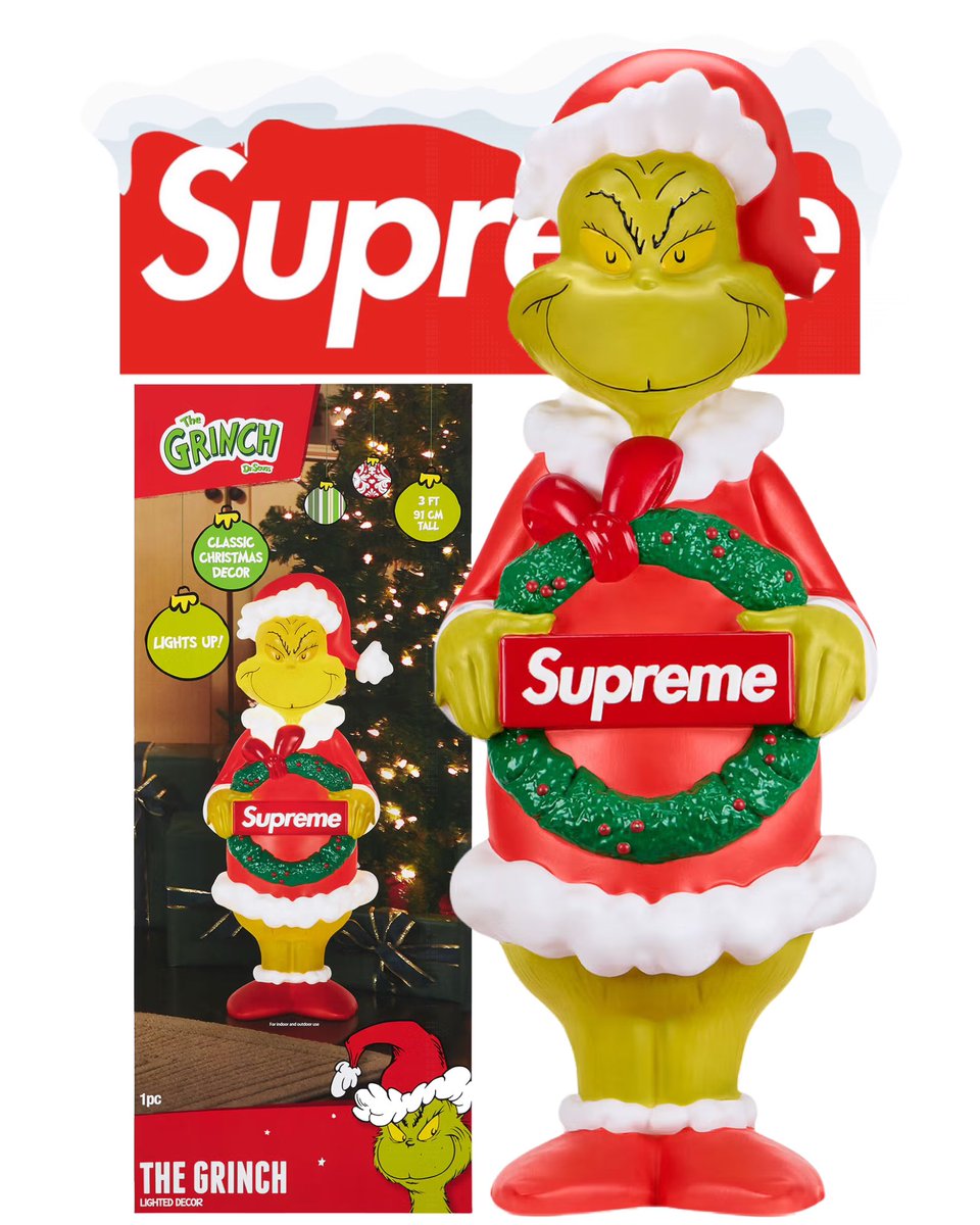 DropsByJay's tweet photo. Supreme Week 15
Here is this week drop list featuring Frank Frazetta, The Grinch, Box Logo Ski Masks, Mitchell &amp; Ness and much more. What are you grabbing this week?

Releasing Friday November 29th at 11am EST (US) 16:00 CEST (EU) 3pm BST (UK) and in Asia on Saturday 11/30. https://t.co/eVLTtqGOAH