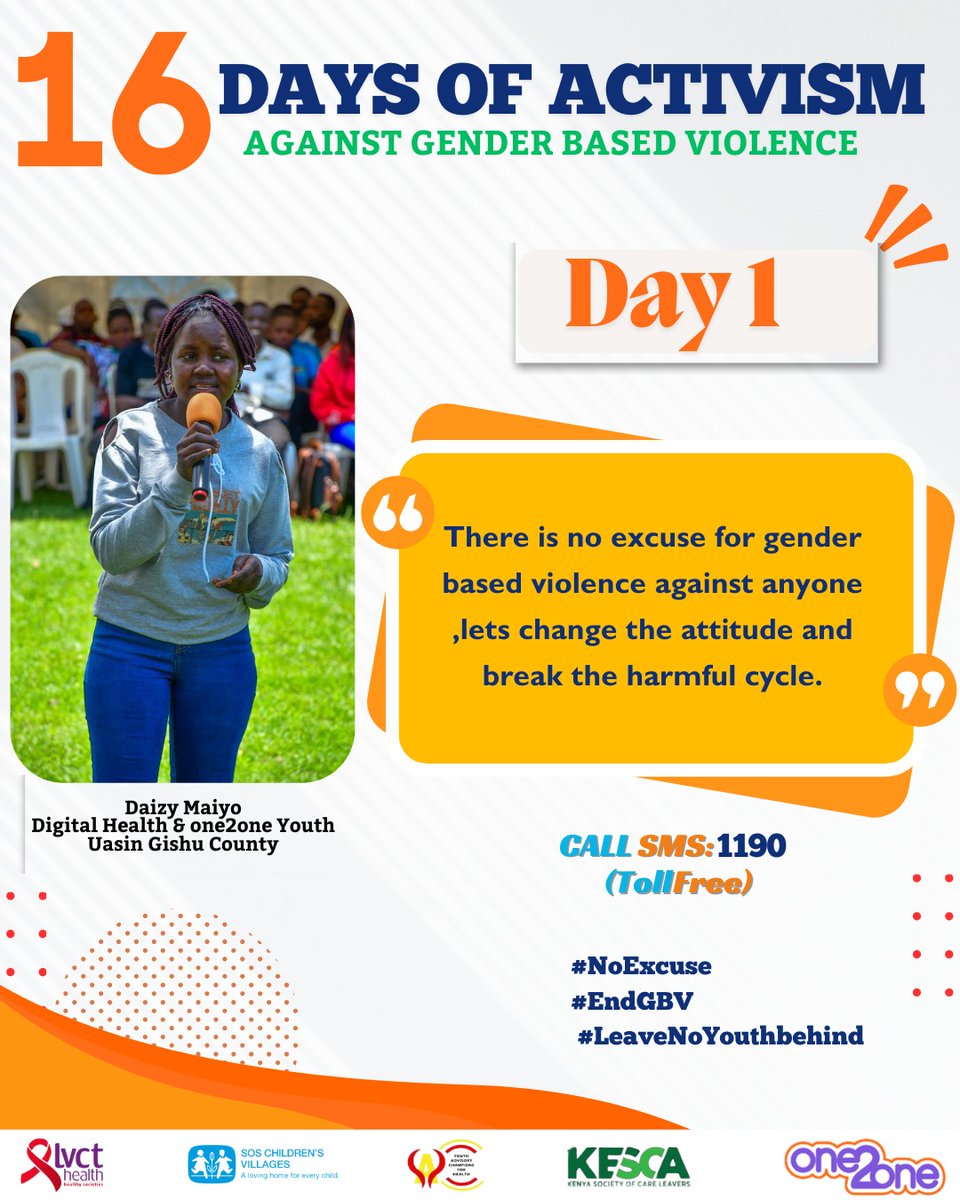 Justice for all begins with ending violence. 
#16DaysOfActivism
 #EndGBV