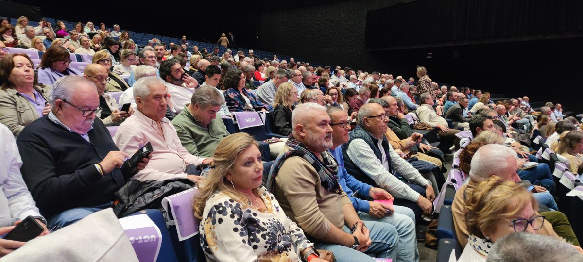 👉🏼 <a href="/ATIRADOBLANCO/">ANTONIO TIRADO</a> encabeza la delegación de <a href="/UGT_SPANDALUCIA/">UGT Servicios Públicos Andalucía</a> con 35 delegad@s en el 44 Congreso de <a href="/UGT_Comunica/">UGT</a> de los 181 de <a href="/UGT_SP/">UGT Servicios Públicos</a> Defensa de servicios públicos de calidad, de derechos de los profesionales y en contra de la privatización de la educación, sanidad y dependencia