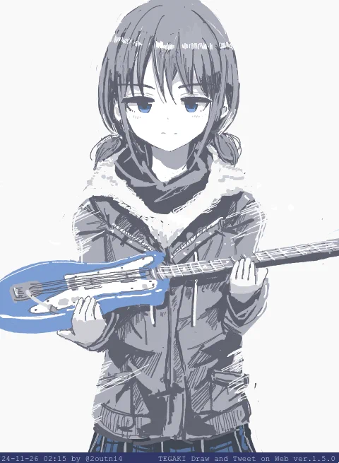 THE END OF CHILDHOOD #GirlsBandCry #tegaki_dt 