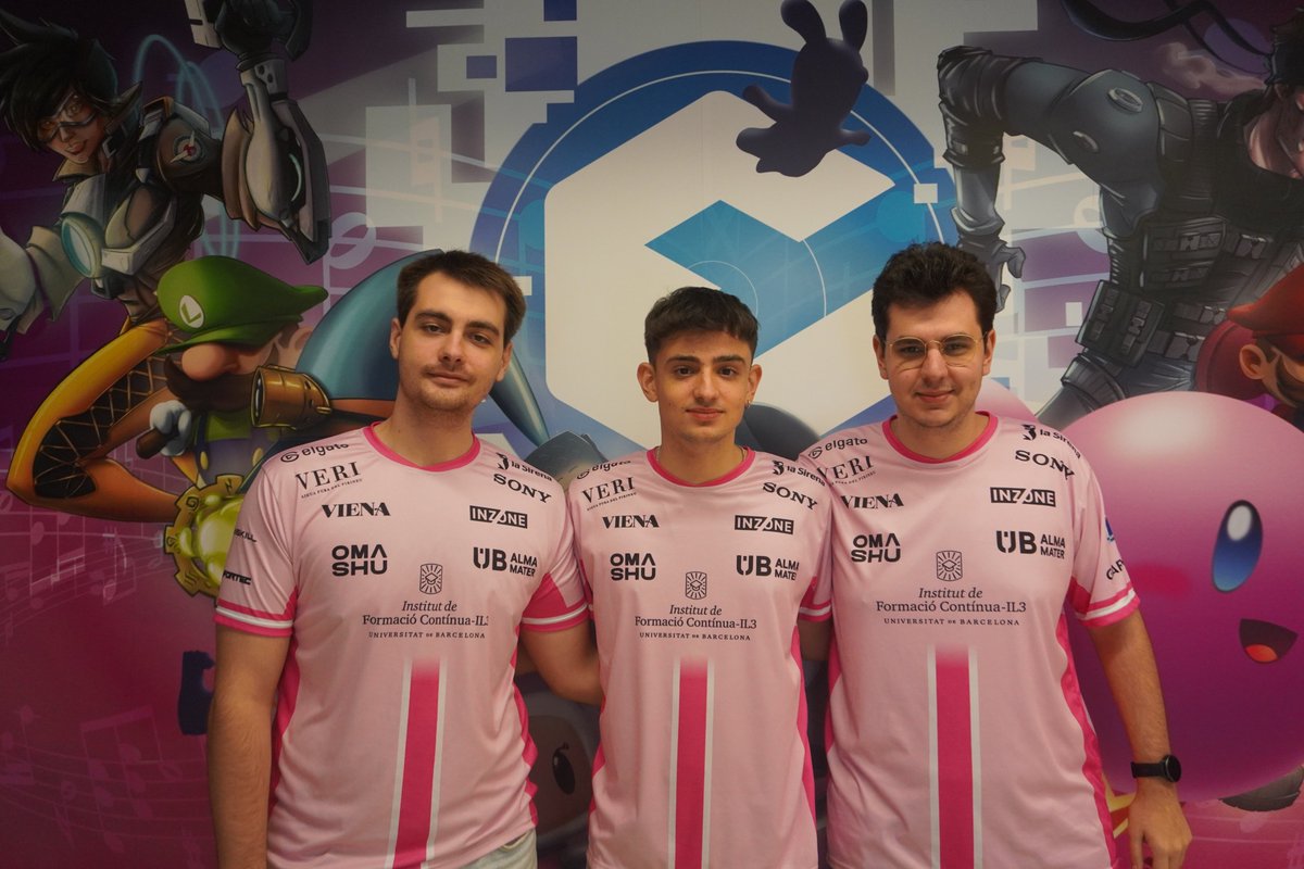 ENTI - Escola de Noves Tecnologies (@enti_bcn) on Twitter photo Els alumnes de l'#àreadevideojocs de l'#ENTIUB que participen al campionat de #LeagueOfLegends #UBAlmaMater <a href="/UniBarcelona/">Universitat de Barcelona</a> <a href="/OmashuGG/">Omashu</a> , s'han imposat als seus rivals i jugaran la gran final al <a href="/SagaSaloGaming/">SAGA Saló del Gaming</a> !
Veniu tot a animar a l'equip "Kypria" el proper divendres 29! Els alumnes de l'#àreadevideojocs de l'#ENTIUB que participen al campionat de #LeagueOfLegends #UBAlmaMater <a href="/UniBarcelona/">Universitat de Barcelona</a> <a href="/OmashuGG/">Omashu</a> , s'han imposat als seus rivals i jugaran la gran final al <a href="/SagaSaloGaming/">SAGA Saló del Gaming</a> !
Veniu tot a animar a l'equip "Kypria" el proper divendres 29!