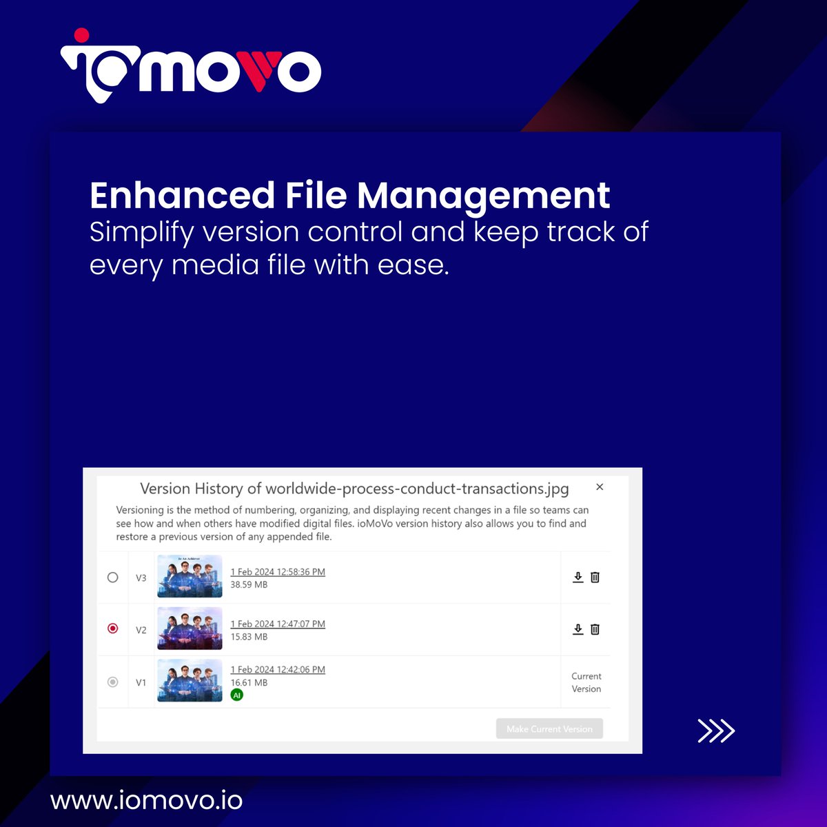 iomovoio's tweet photo. Supercharge your After Effects workflow with ioMoVo! 🚀

Effortlessly access, organize, and collaborate on assets directly in #AdobeAfterEffects. 🌟

✨ Boost Efficiency
📂 Stay Organized
🤝 Seamless Collaboration
💾 Save Space
Simplify your editing process with ioMoVo! 🎬 https://t.co/YgFZJfRr2u