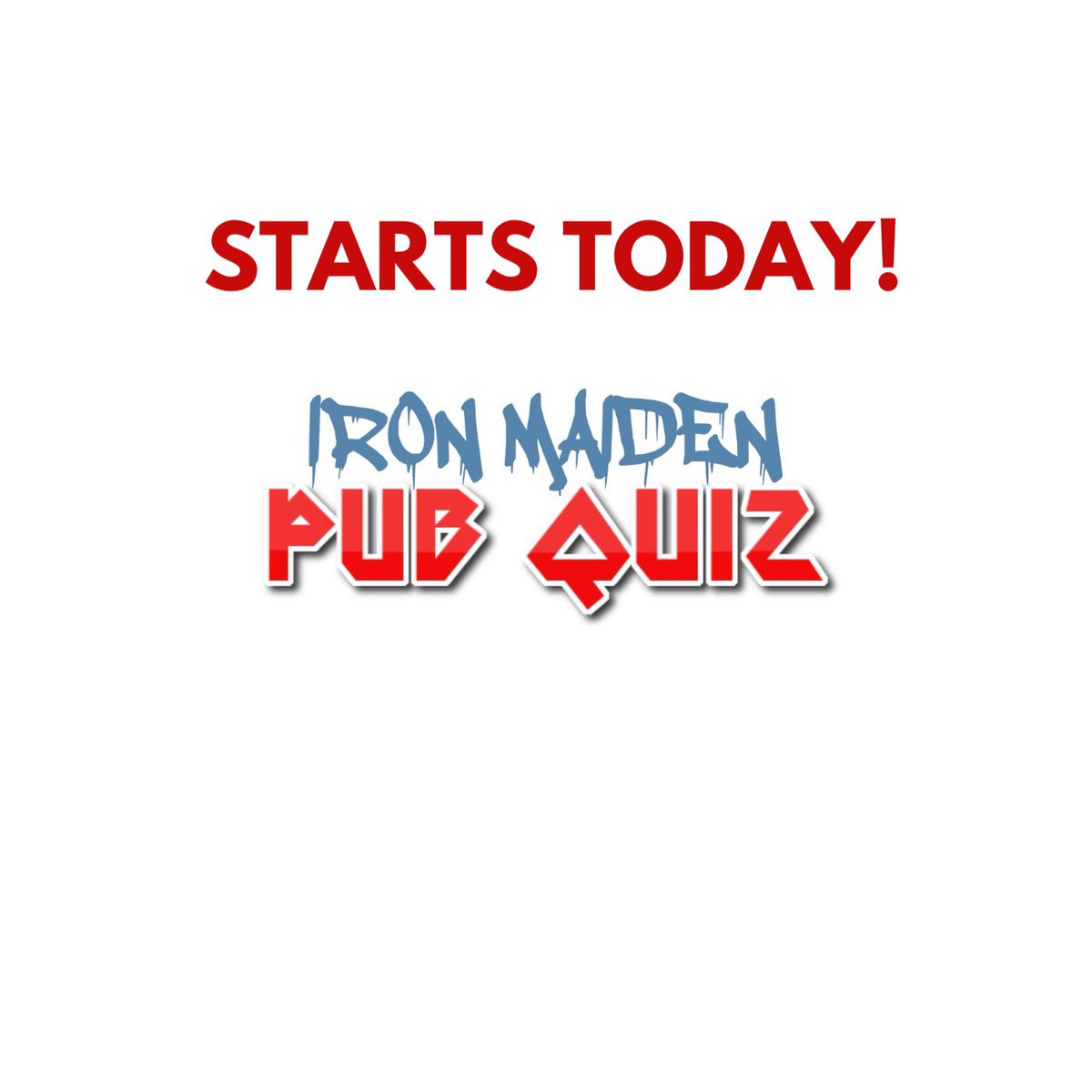 Out now! IRON MAIDEN PUB QUIZ. Get it wherever you get your podcasts. Feel like you’ve got a pub in your house! “Get your foot off Nicko! He’s only just been cleaned”.

“Stars” <a href="/danmersh/">Dan Mersh</a> and me. We are the Steve Harris and Dave Murray of whatever the hell this is. #IronMaiden