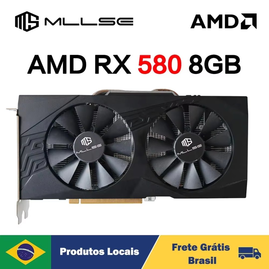 Promodojulius's tweet photo. Placa de Vídeo RX 580 8GB 2048SP
 R$498,36
 Cupom: BRBF75
 https://t.co/l43Dvm2u4u

#RX580 #PlacaDeVideo #AliExpress #BlackFriday https://t.co/gOUfxoX78W
